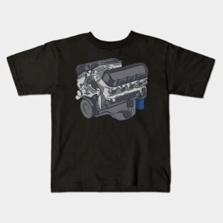 Car Engine Kids T-Shirt